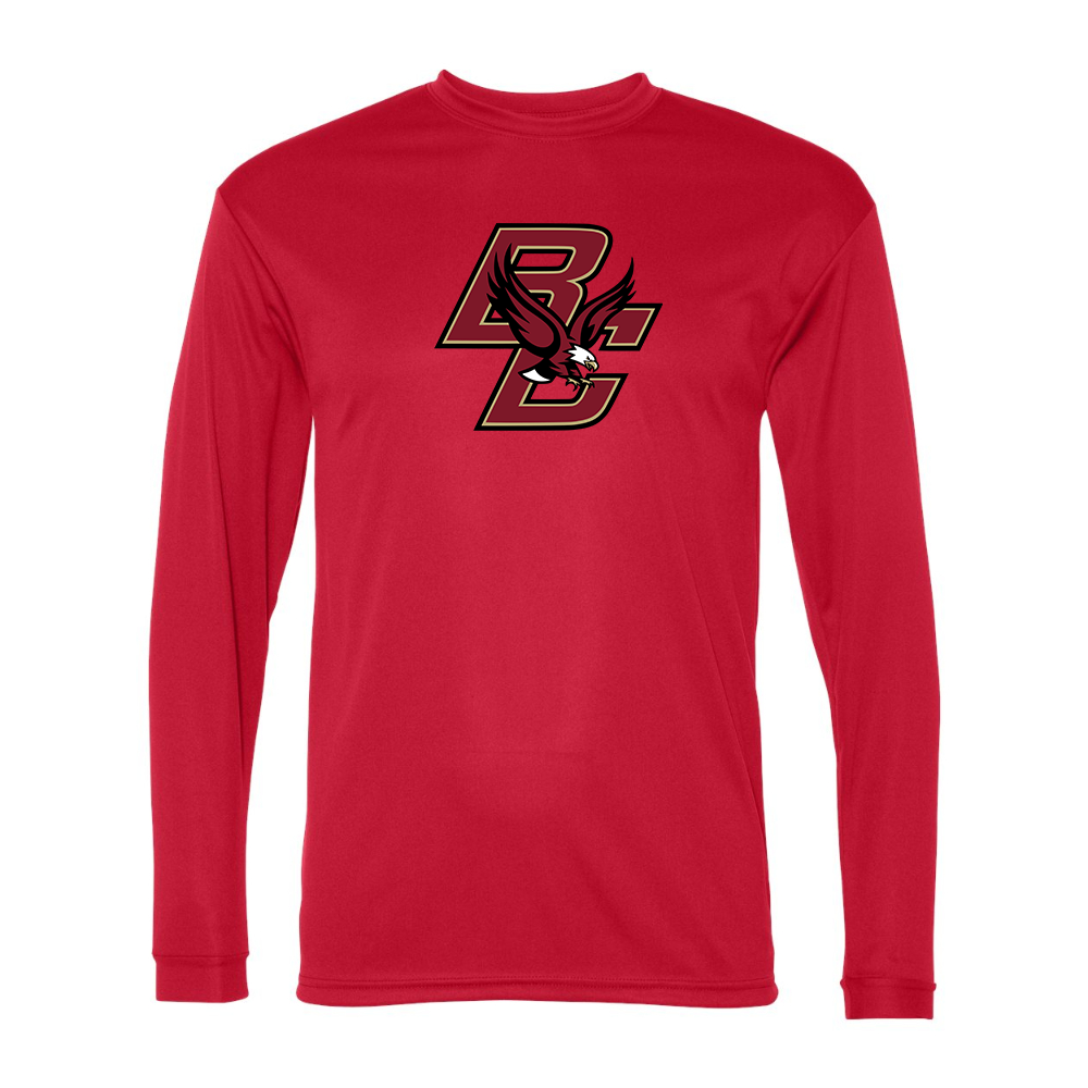 Men's Boston College Eagles Performance Long Sleeve T-Shirt