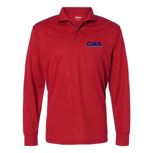 Men's Colonial Athletic Association  Paragon Prescott Long Sleeve Polo