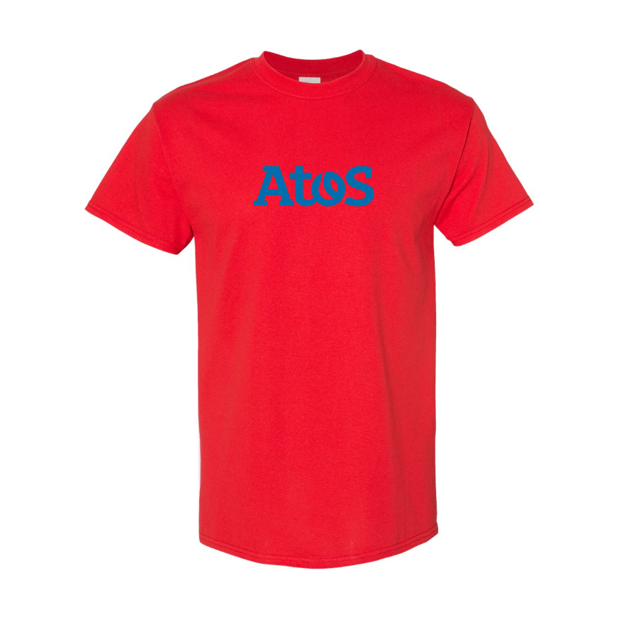 Men's Atos Logo Cotton T-Shirt