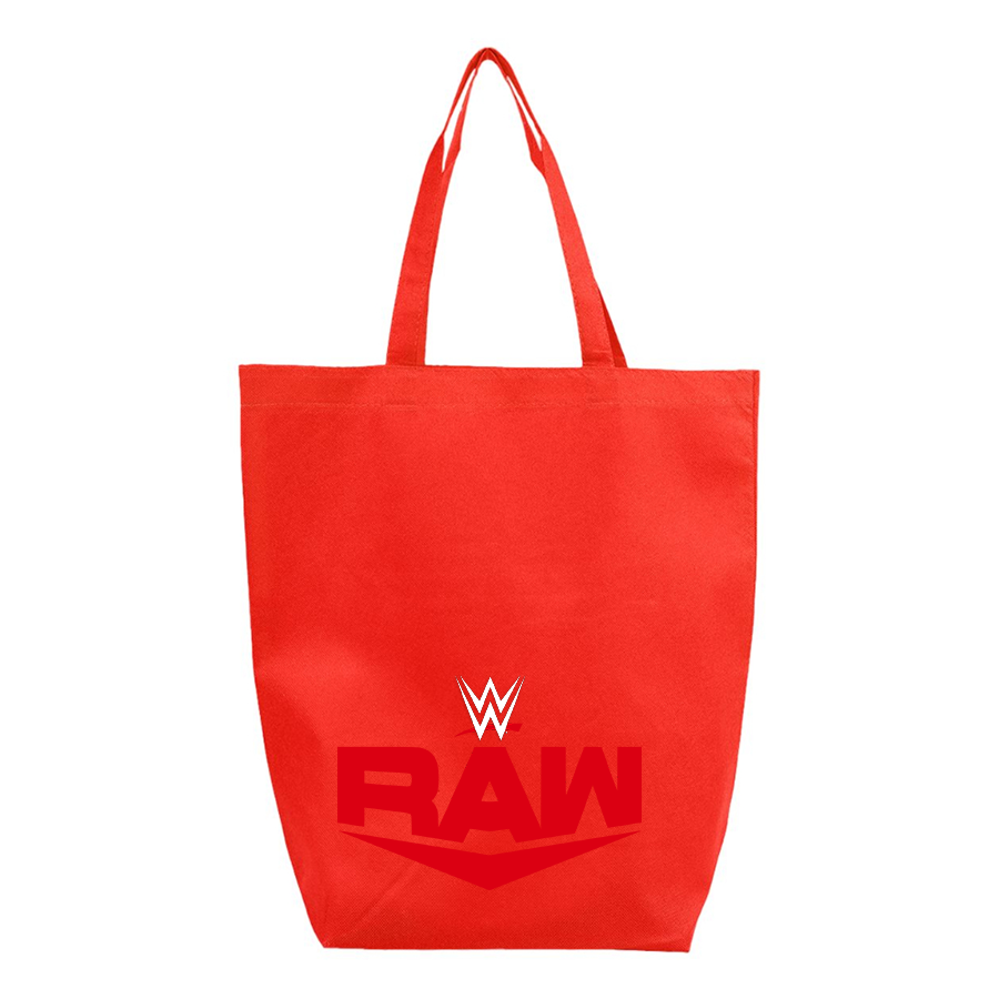 WWE Raw Q-Tees Non-Woven Gusset Bottom Tote