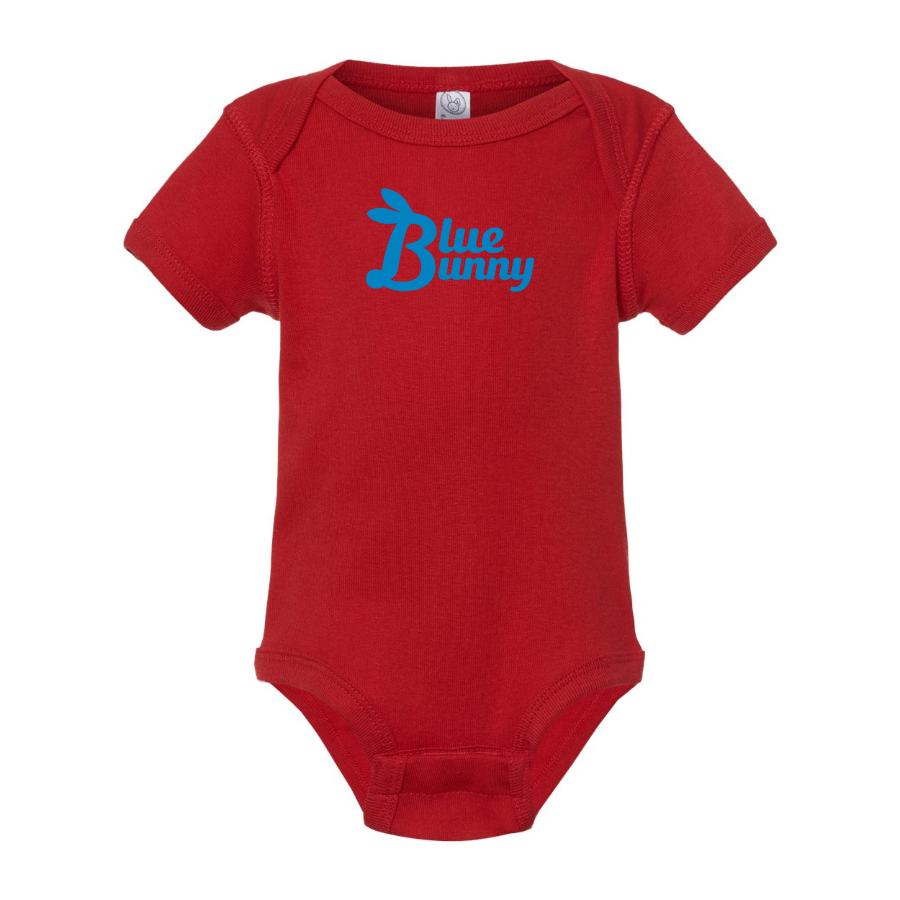 Blue Bunny Logo Baby Onesie Romper