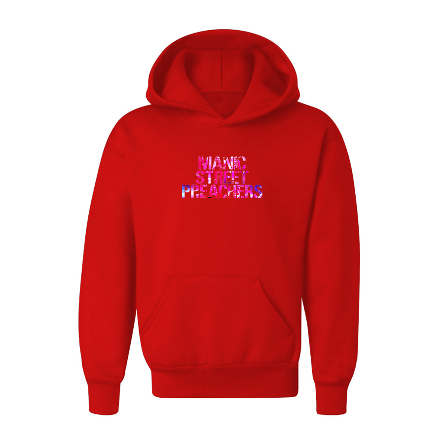 Youth Manic Street Preachers Logo  Pullover Hoodie