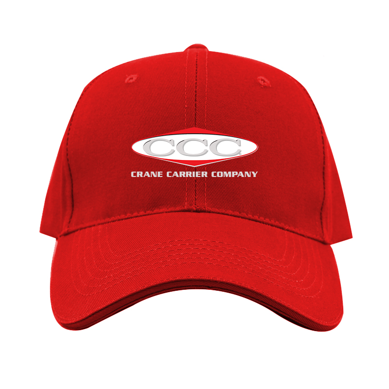 Crane Carrier Company Logo  Dad Baseball Cap Hat