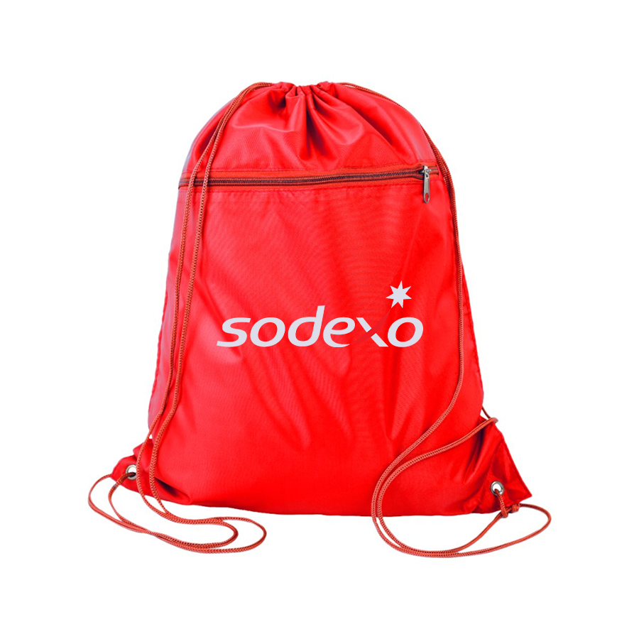 Sodexo Q-Tees - Polyester Cinchpack