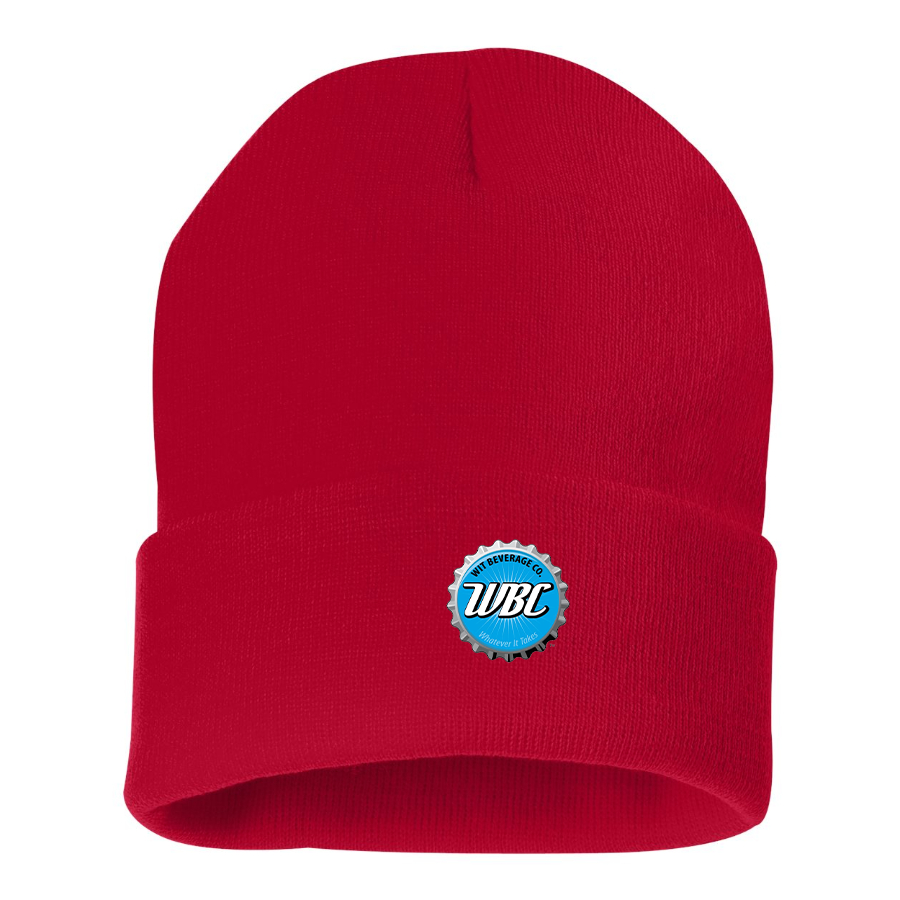 Wit Beverage Company Logo Beanie Hat