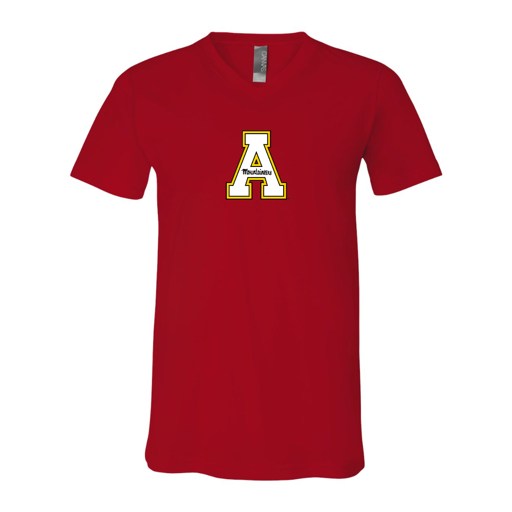 Appalachian State Mountaineers BELLA  CANVAS - Jersey V-Neck T-Shirt