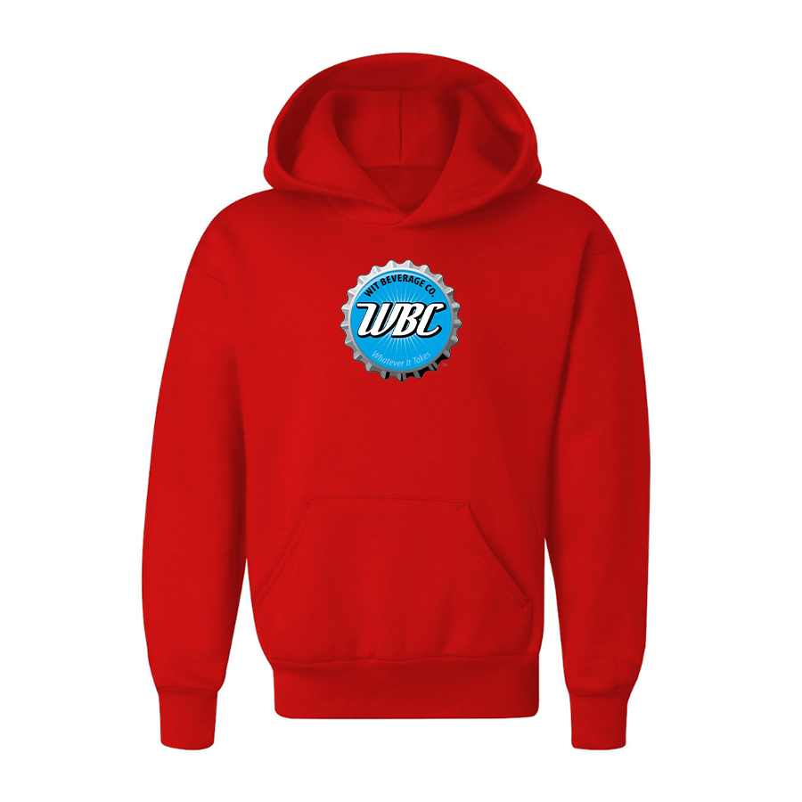 Youth Wit Beverage Company Logo Pullover Hoodie