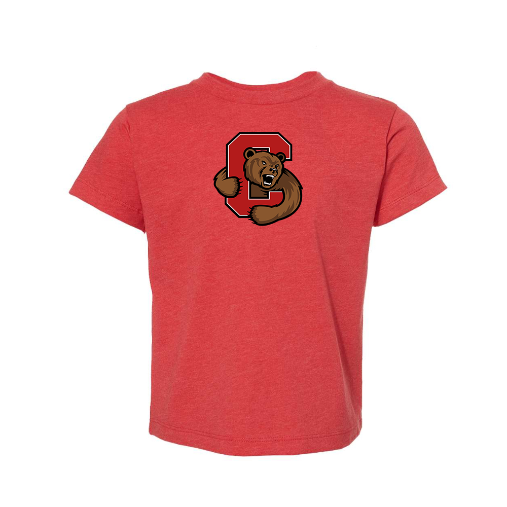 Cornell Big Red BELLA  CANVAS Toddler Jersey Tee