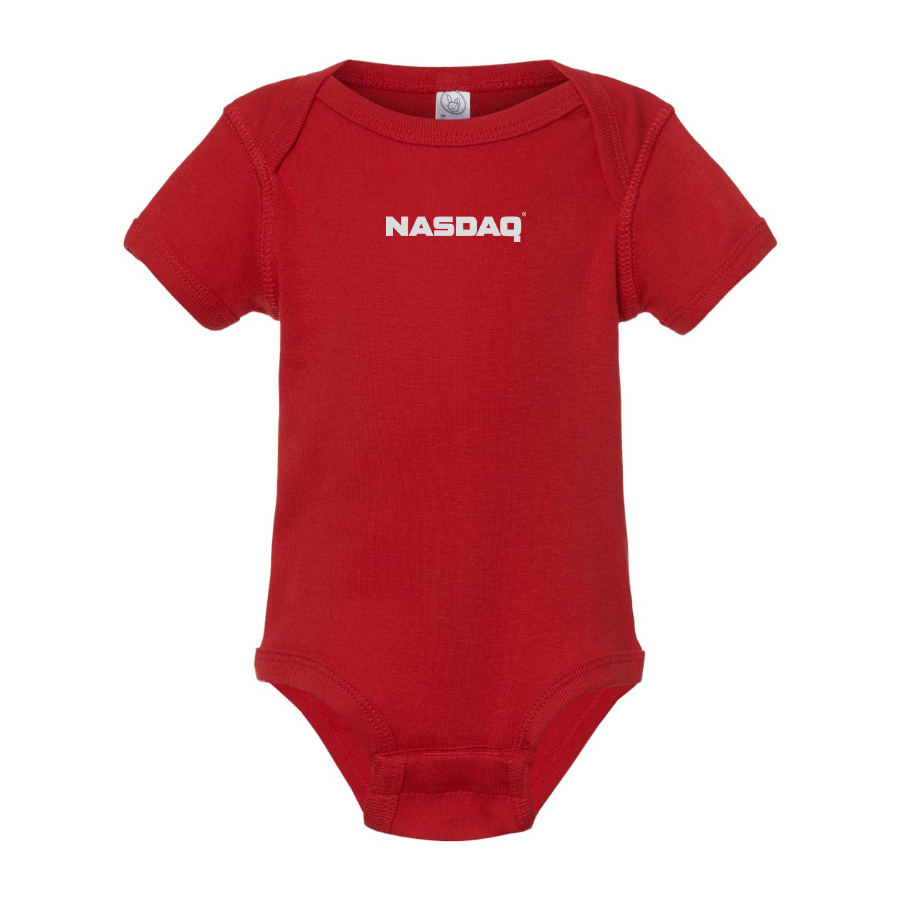 Nasdaq Logo  Baby Onesie Romper