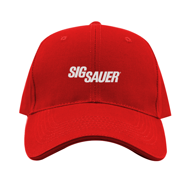 Sig Sauer Logo  Dad Baseball Cap Hat