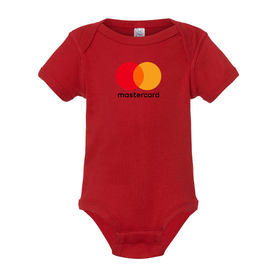 Mastercard Logo  Baby Onesie Romper