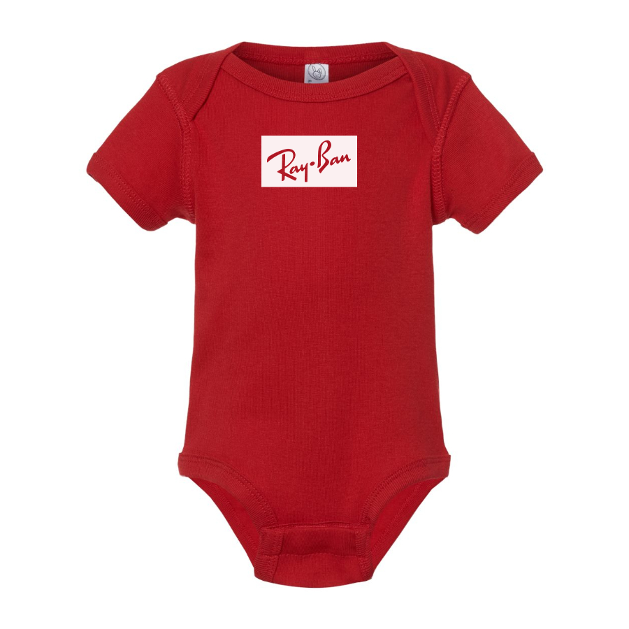 Ray Ban Logo Baby Onesie Romper