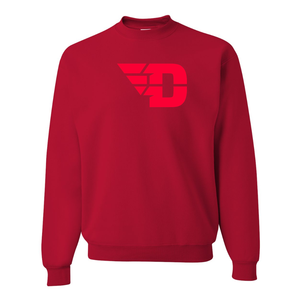 Men's Dayton Flyers JERZEES NuBlend Crewneck Sweatshirt