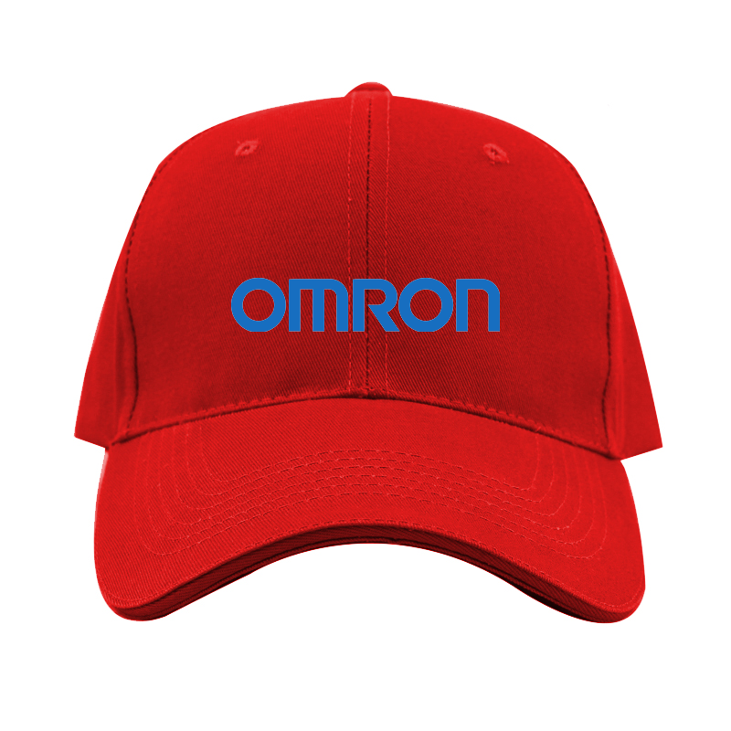 Omron Logo  Dad Baseball Cap Hat