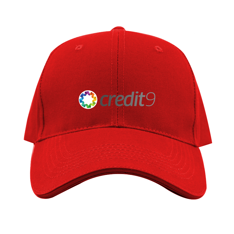 Сredit9 Logo  Dad Baseball Cap Hat