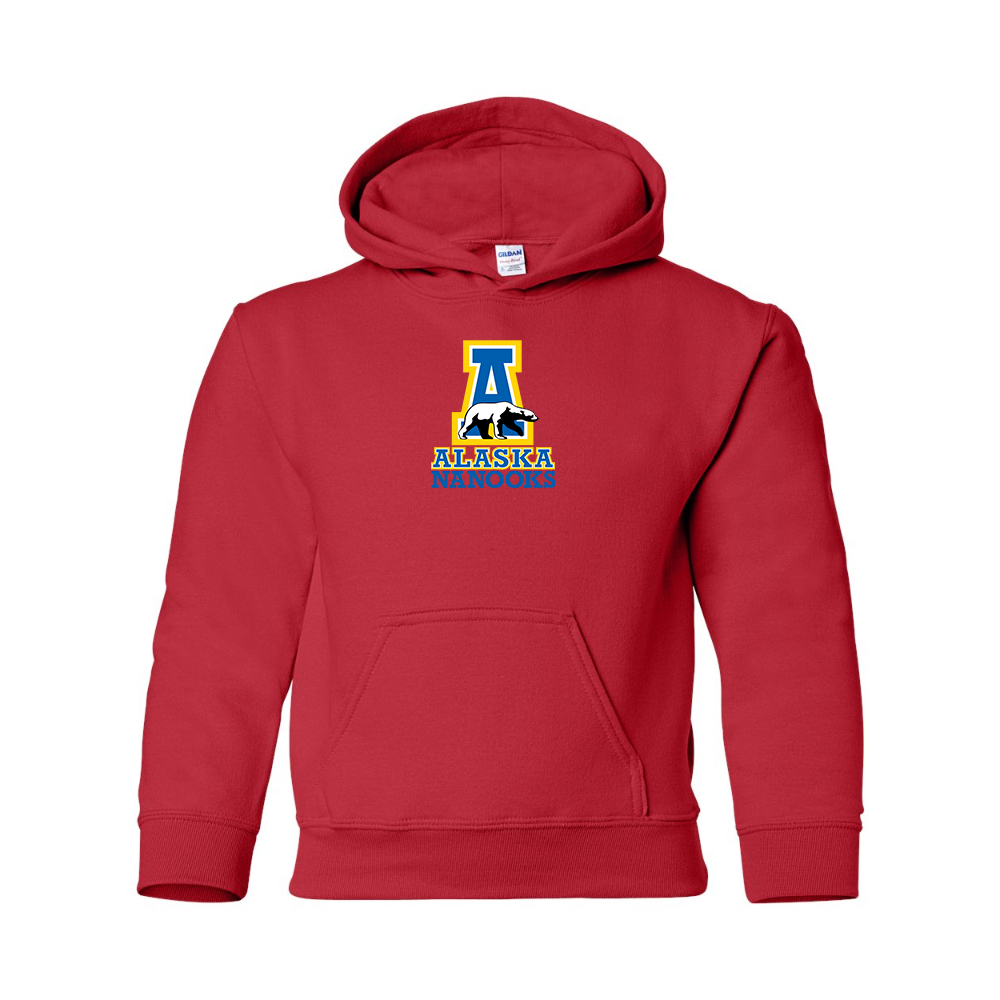 Youth Alaska Nanooks Gildan Heavy Blend  Hooded Sweatshirt