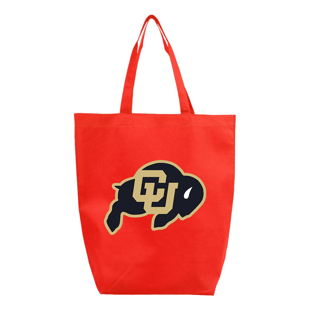 Colorado Buffaloes Q-Tees Non-Woven Gusset Bottom Tote