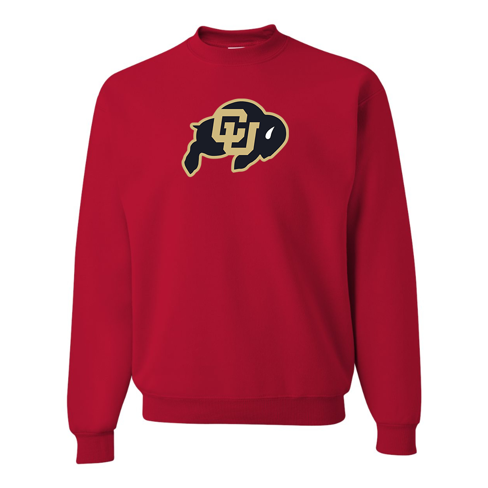 Men's  Colorado Buffaloes JERZEES NuBlend Crewneck Sweatshirt