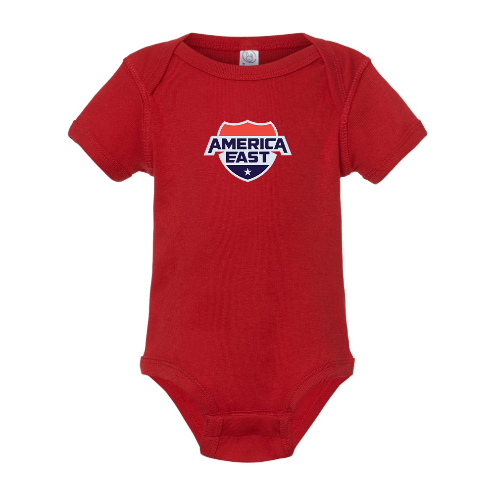 America East Conference  Rabbit Skins Infant Baby Rib Bodysuit