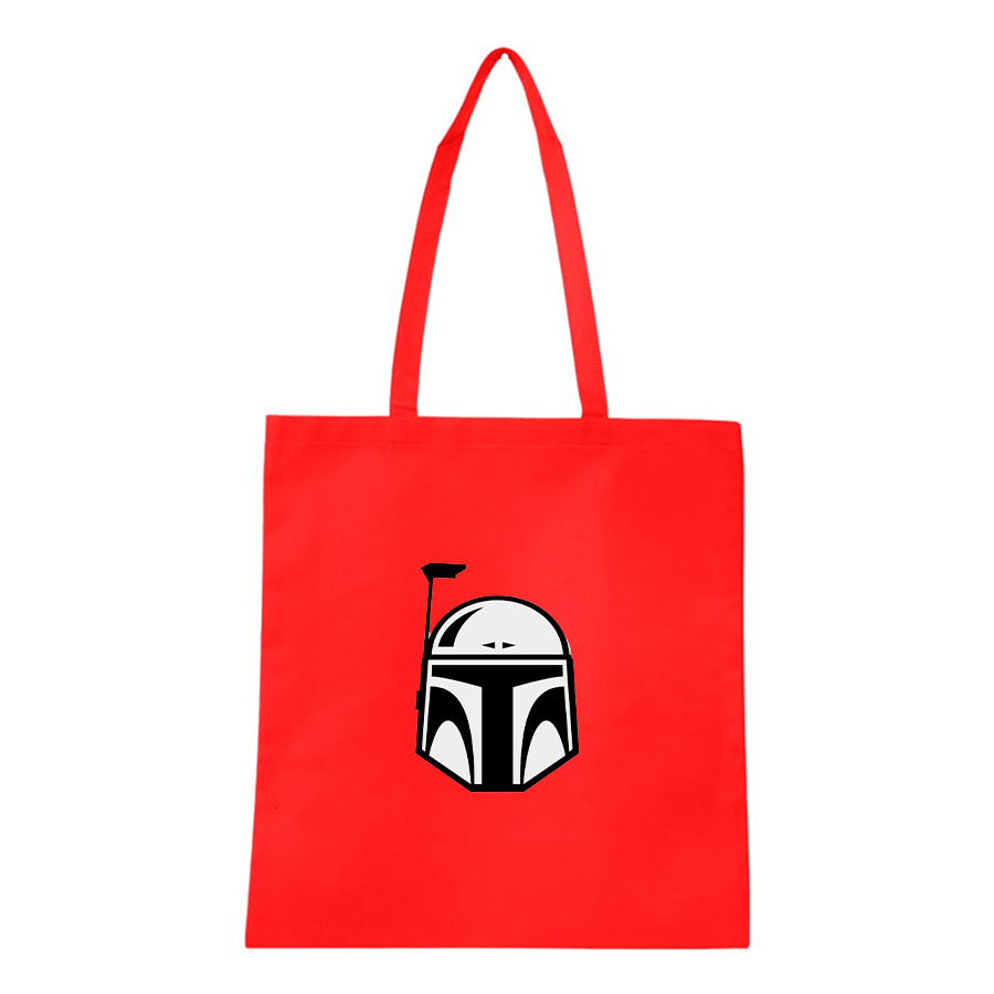 Star Wars Boba Fett Helmet Q-Tees Non-Woven  Tote