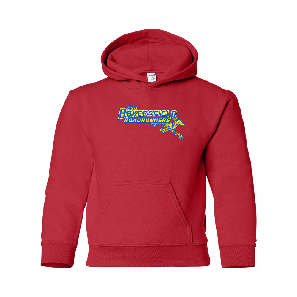 Youth  CSU-Bakersfield Roadrunners Gildan Heavy Blend  Hooded Sweatshirt