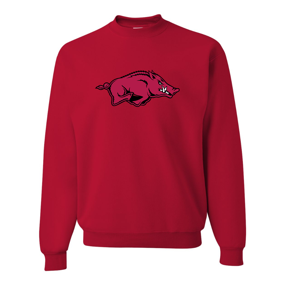 Men's Arkansas Razorbacks JERZEES NuBlend Crewneck Sweatshirt