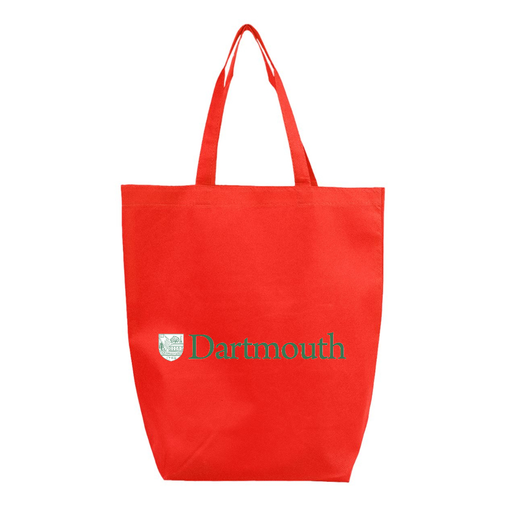 Dartmouth College Q-Tees Non-Woven Gusset Bottom Tote