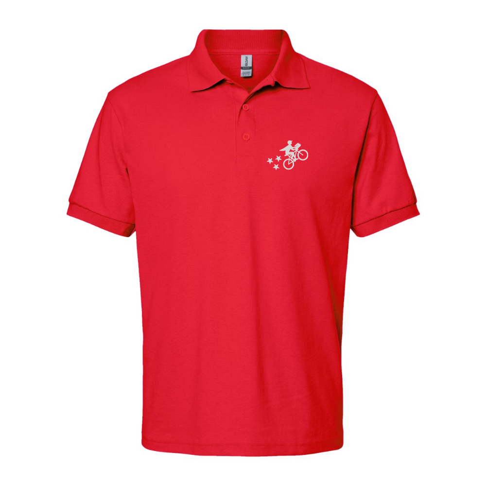 Men's Postmates Bike Dry Blend Jersey Polo