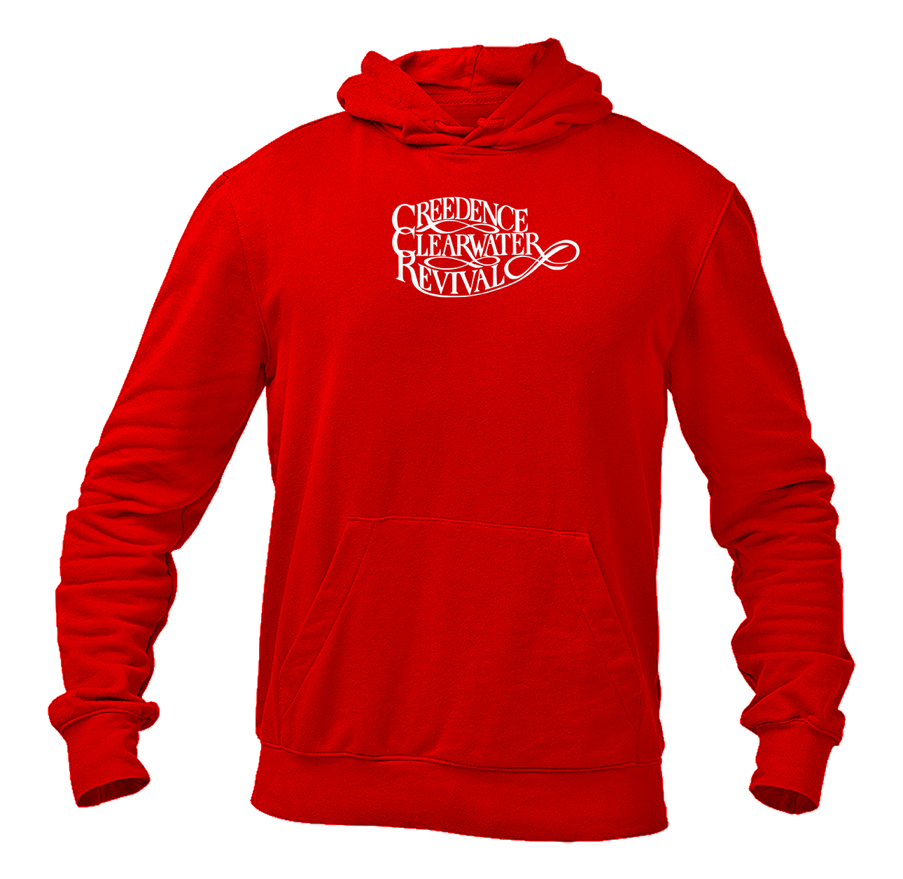 Men's Creedence Clearwater Revival Logo Pullover Hoodie