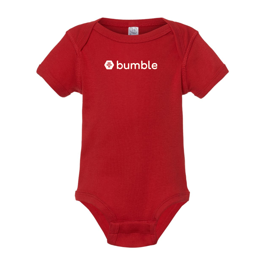 Bumble Logo  Baby Onesie Romper