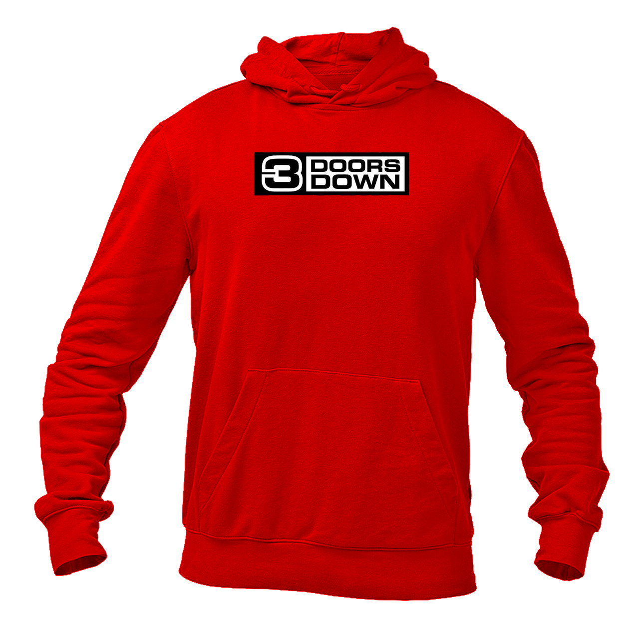 Men's 3 Doors Down Logo Pullover Hoodie