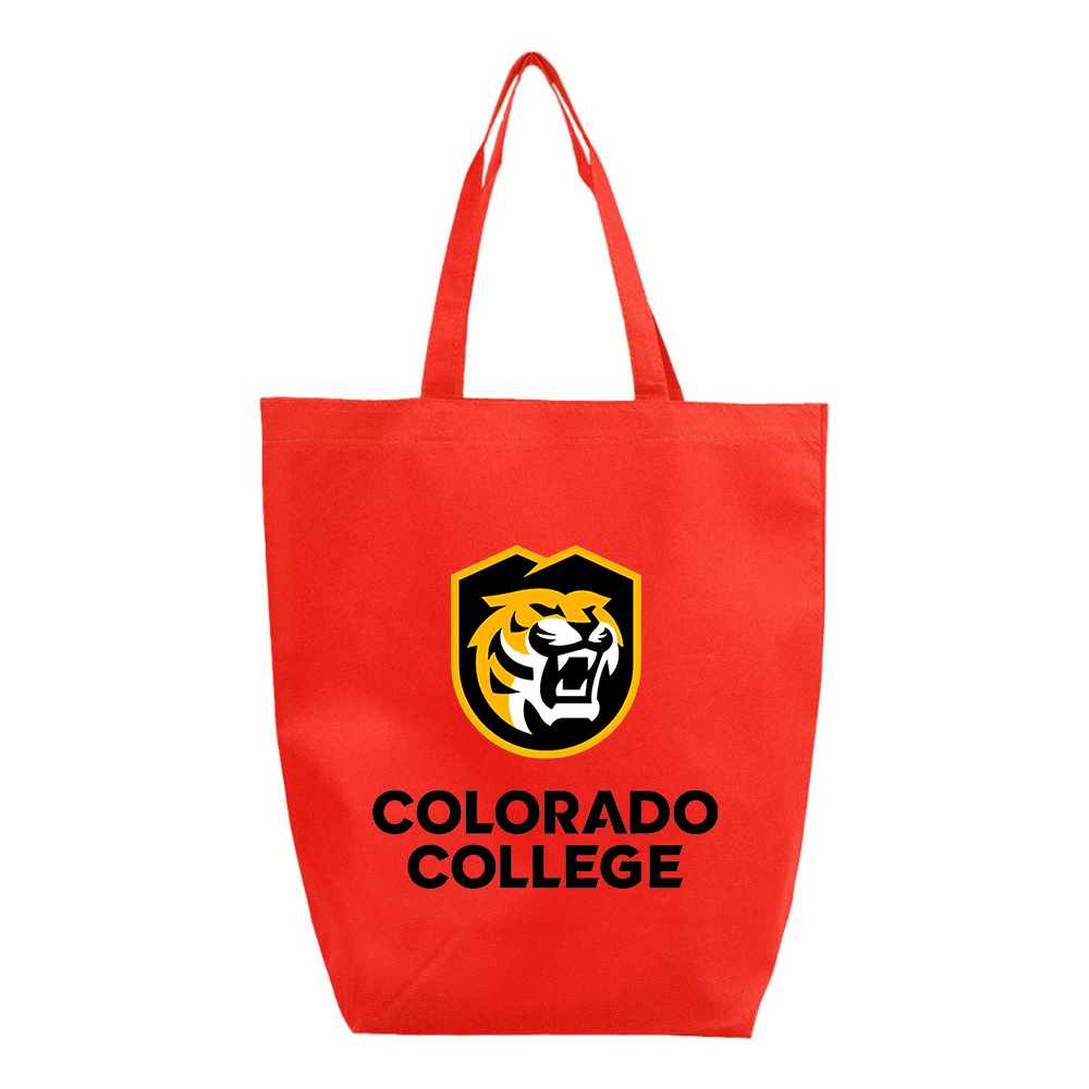 Colorado College Tigers Q-Tees Non-Woven Gusset Bottom Tote