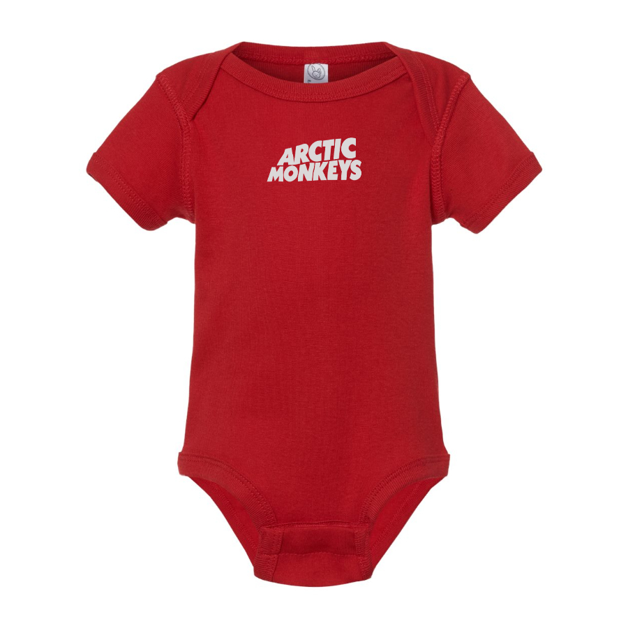 Arctic Monkeys  Logo Baby Onesie Romper