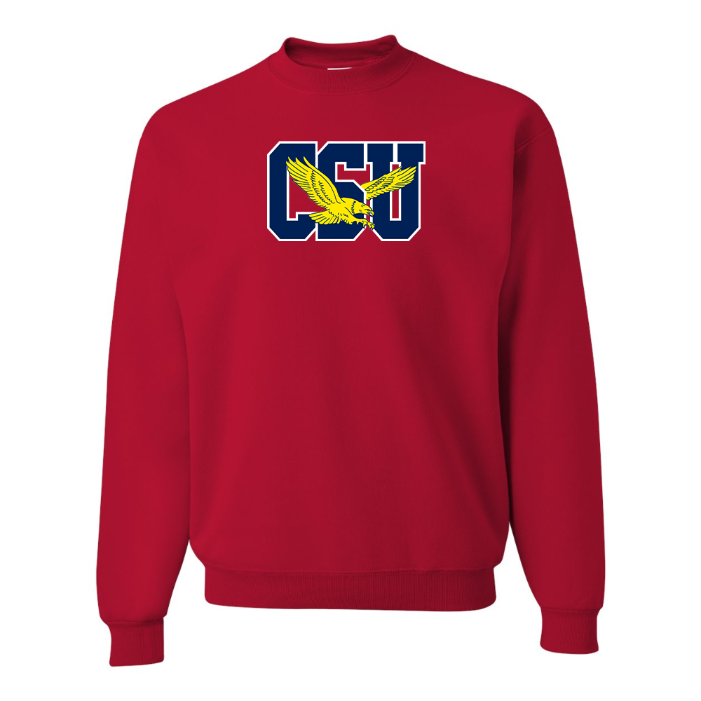 Men's  Coppin State Eagles JERZEES NuBlend Crewneck Sweatshirt