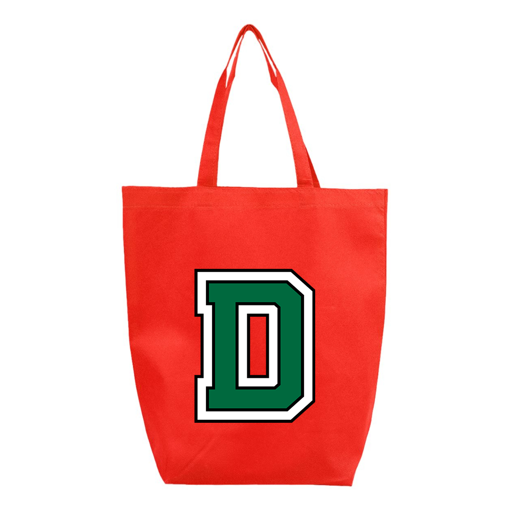 Dartmouth Big Green Q-Tees Non-Woven Gusset Bottom Tote