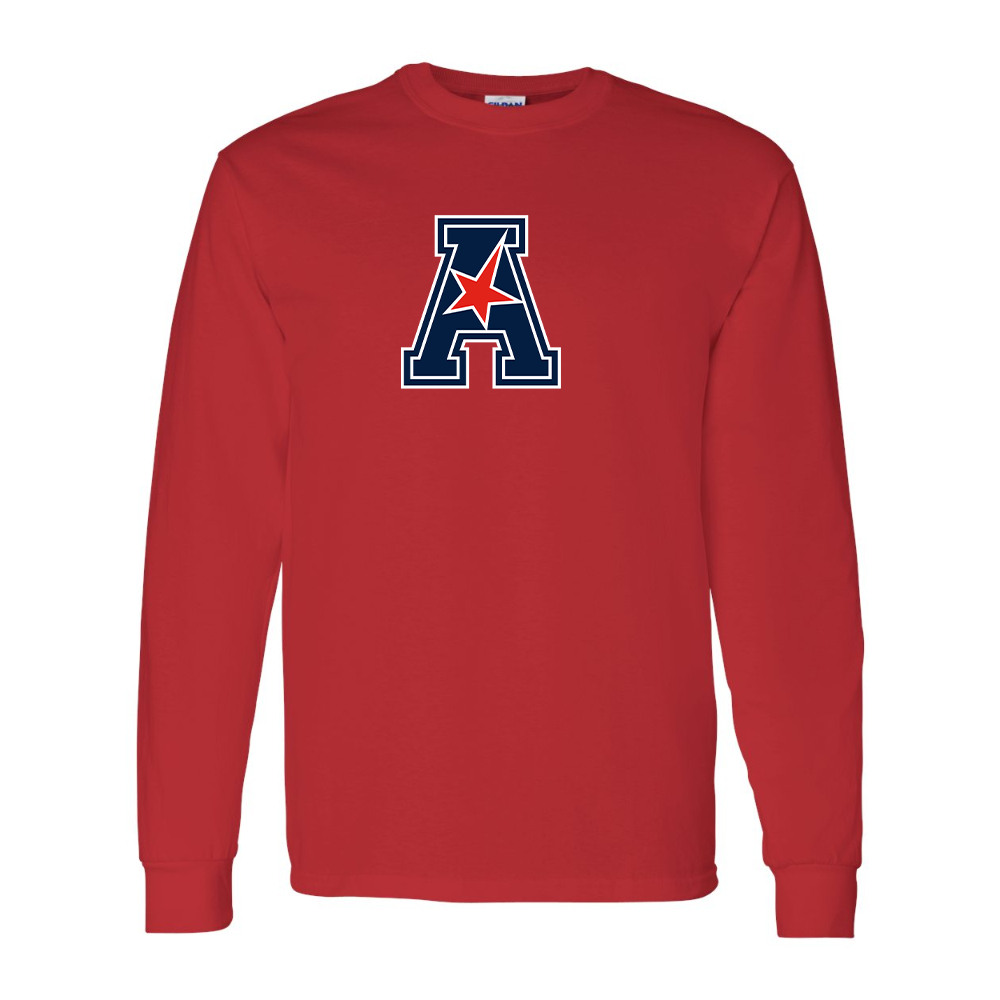 Men's  American Athletic Conference  Gildan Heavy Cotton Long Sleeve T-Shirt