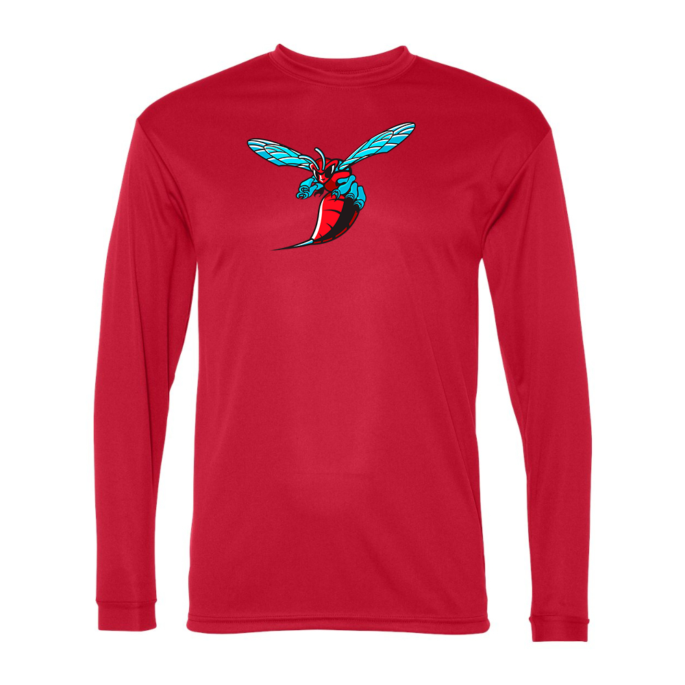 Men's Delaware State Hornets Performance Long Sleeve T-Shirt