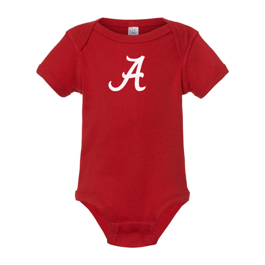 Alabama Crimson Tide Logo Baby Onesie Romper