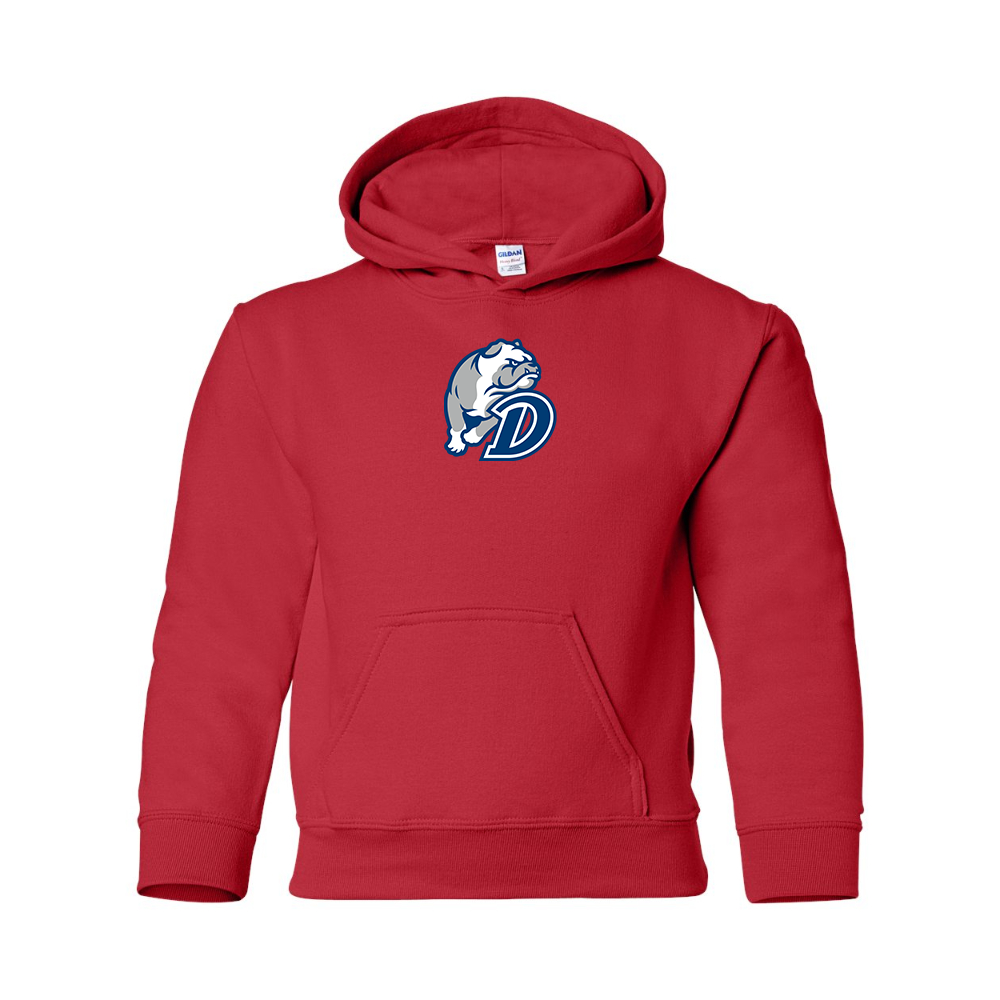 Youth Drake Bulldogs  Gildan Heavy Blend  Hooded Sweatshirt
