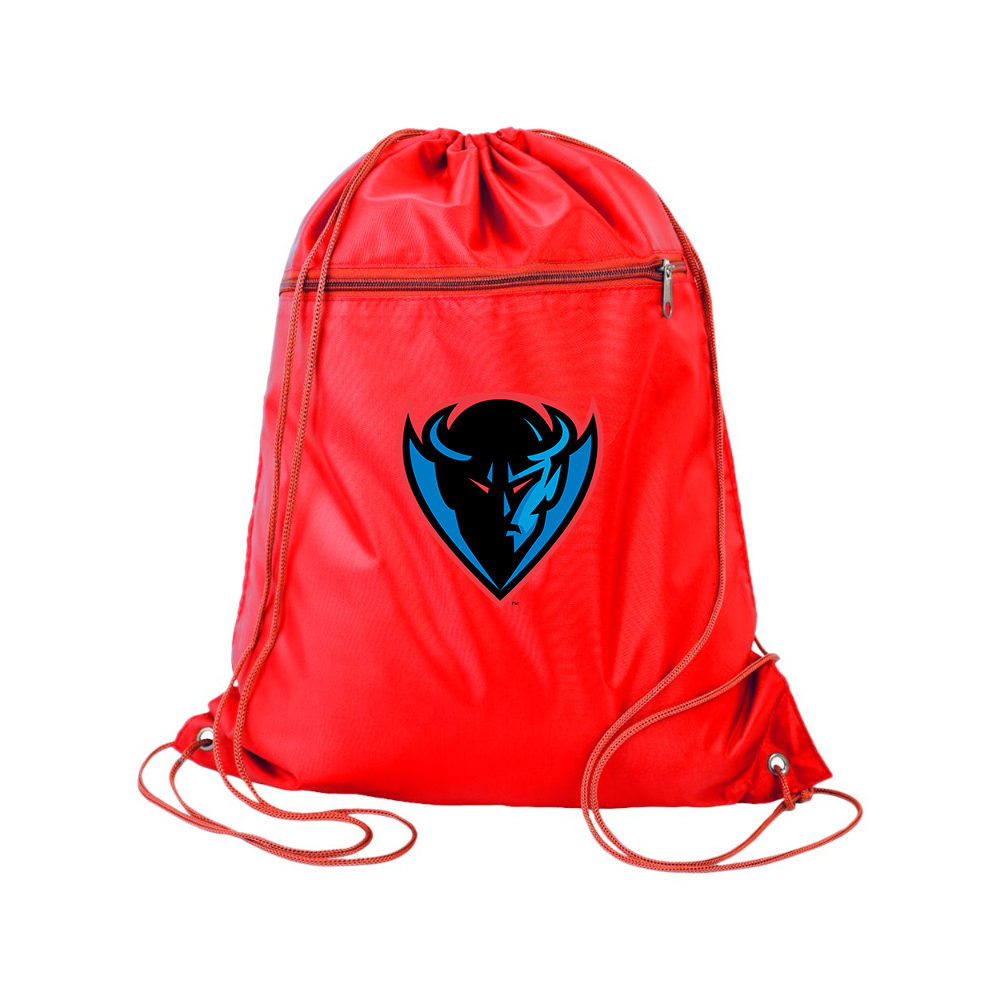 DePaul Blue Demons  Q-Tees - Polyester Cinchpack