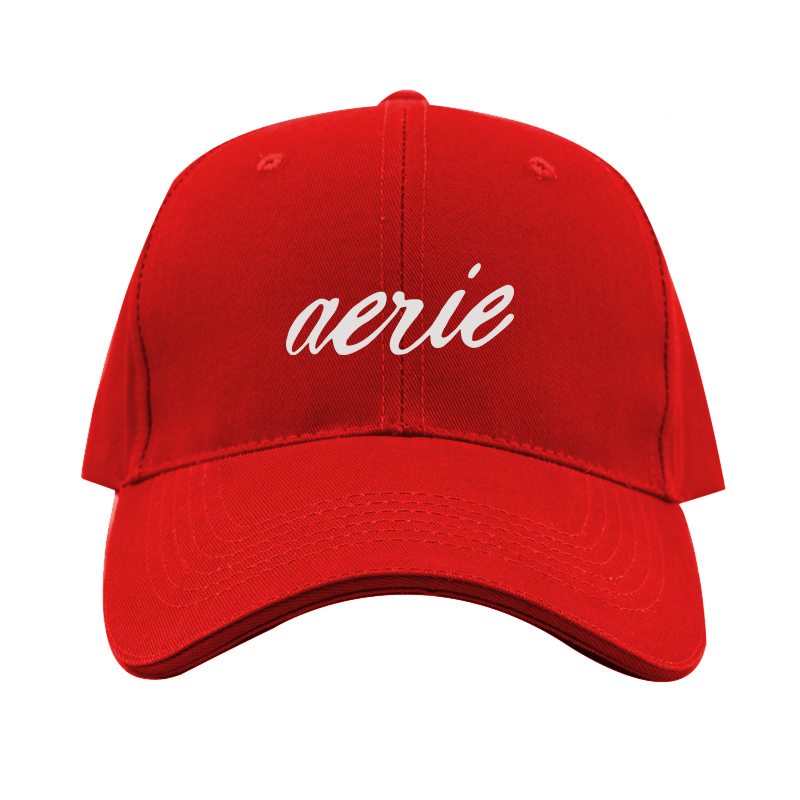 Aerie Logo  Dad Baseball Cap Hat