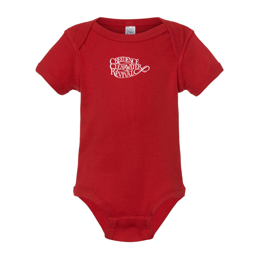 Creedence Clearwater Revival Logo Baby Onesie Romper