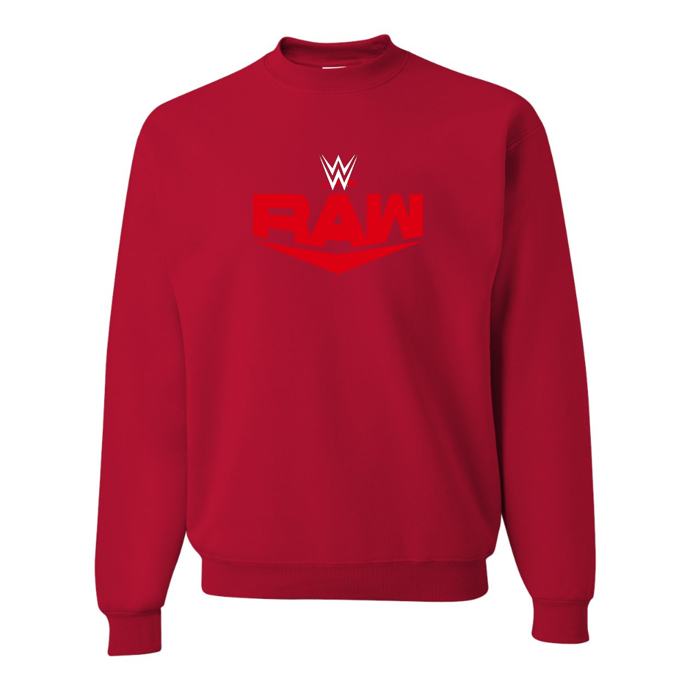 Men's  WWE Raw JERZEES NuBlend Crewneck Sweatshirt