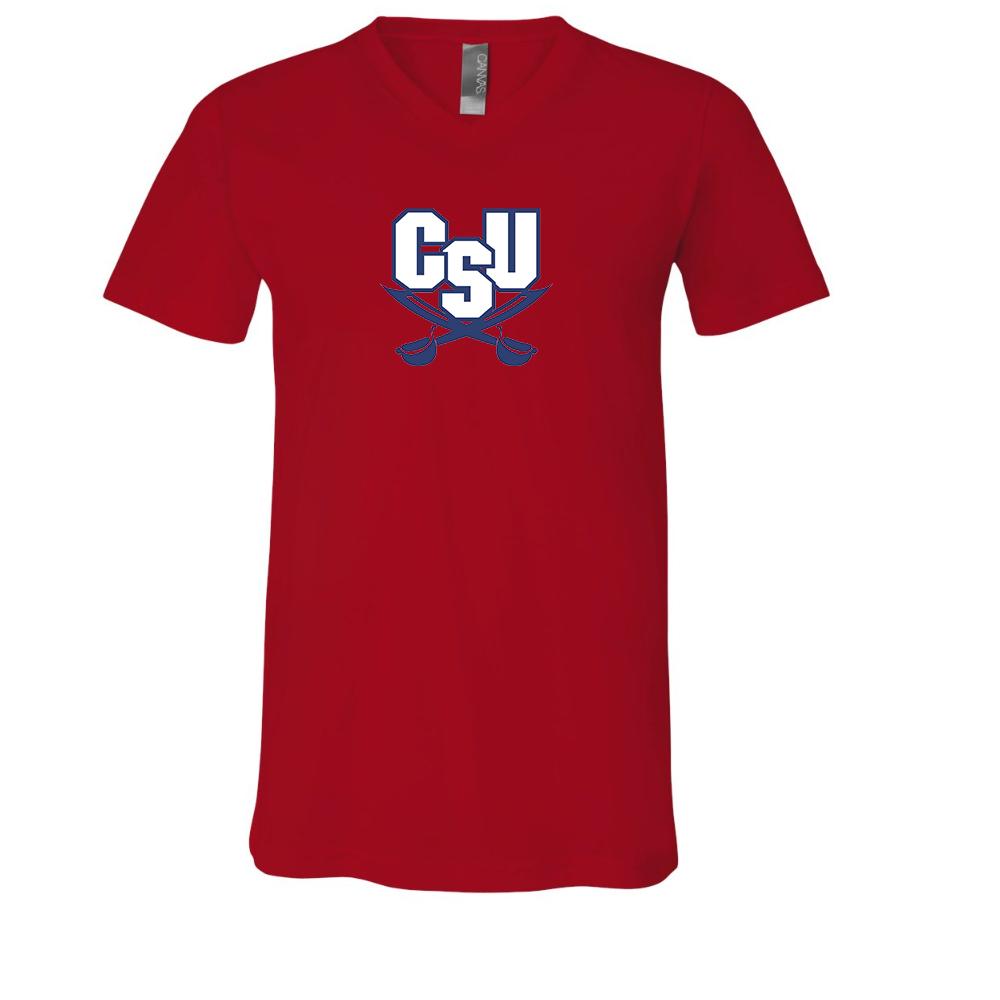 CSU Buccaneers   BELLA  CANVAS - Jersey V-Neck T-Shirt