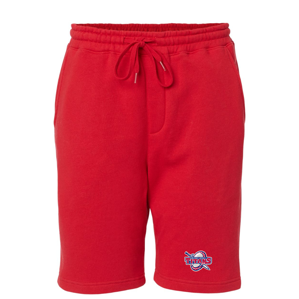 Men's Detroit Titans  Independent Trading Co Midweight Fleece Short