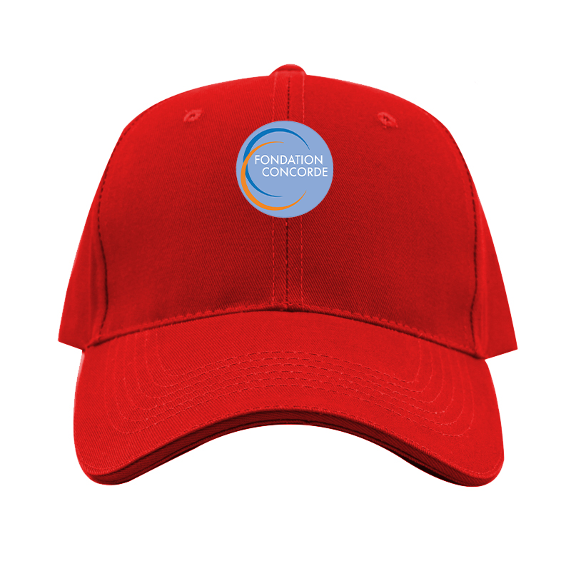 Fondation Concorde Logo  Dad Baseball Cap Hat