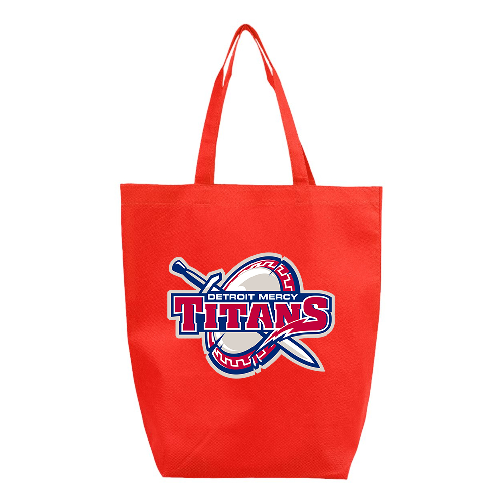 Detroit Titans  Q-Tees Non-Woven Gusset Bottom Tote