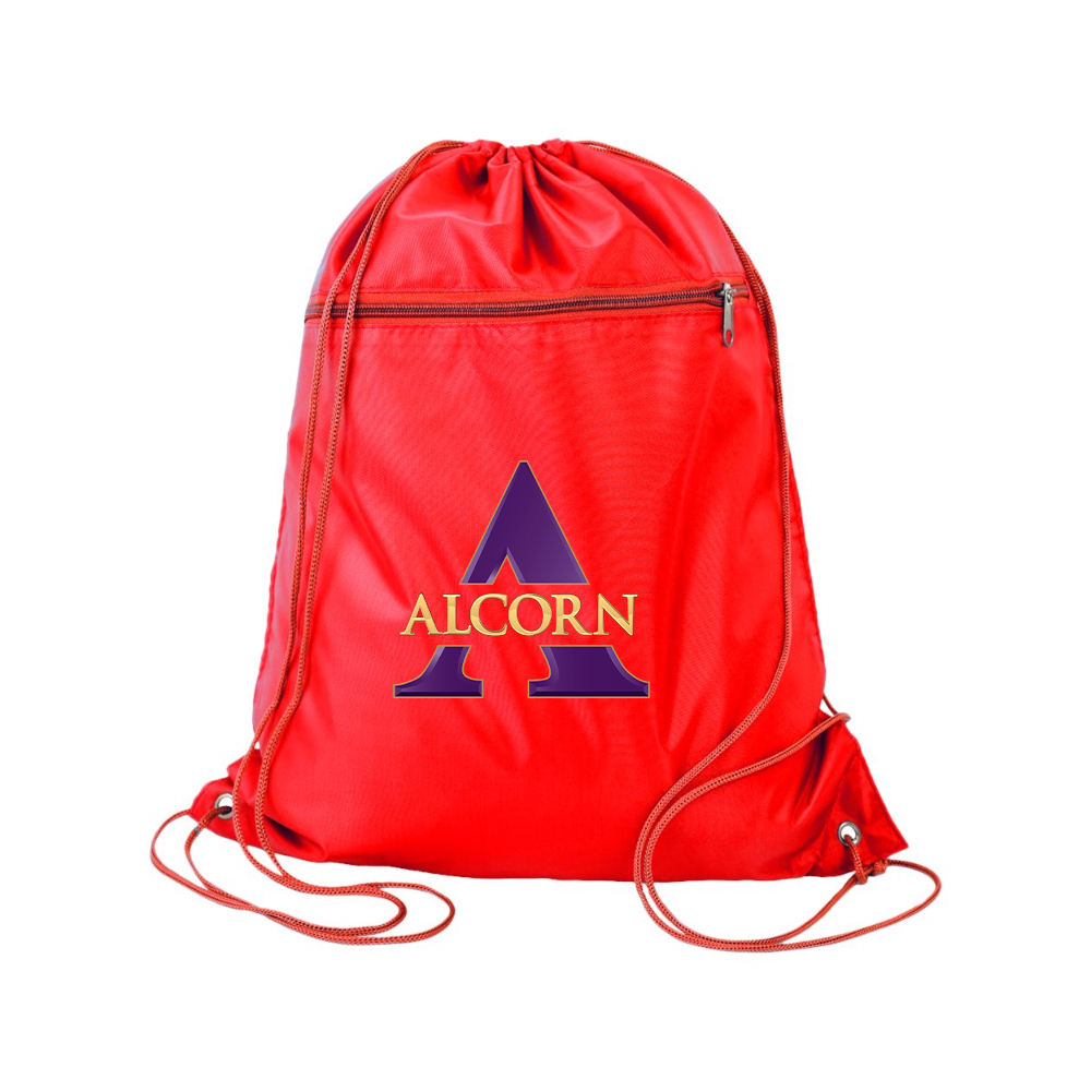 Alcorn State Braves Q-Tees - Polyester Cinchpack