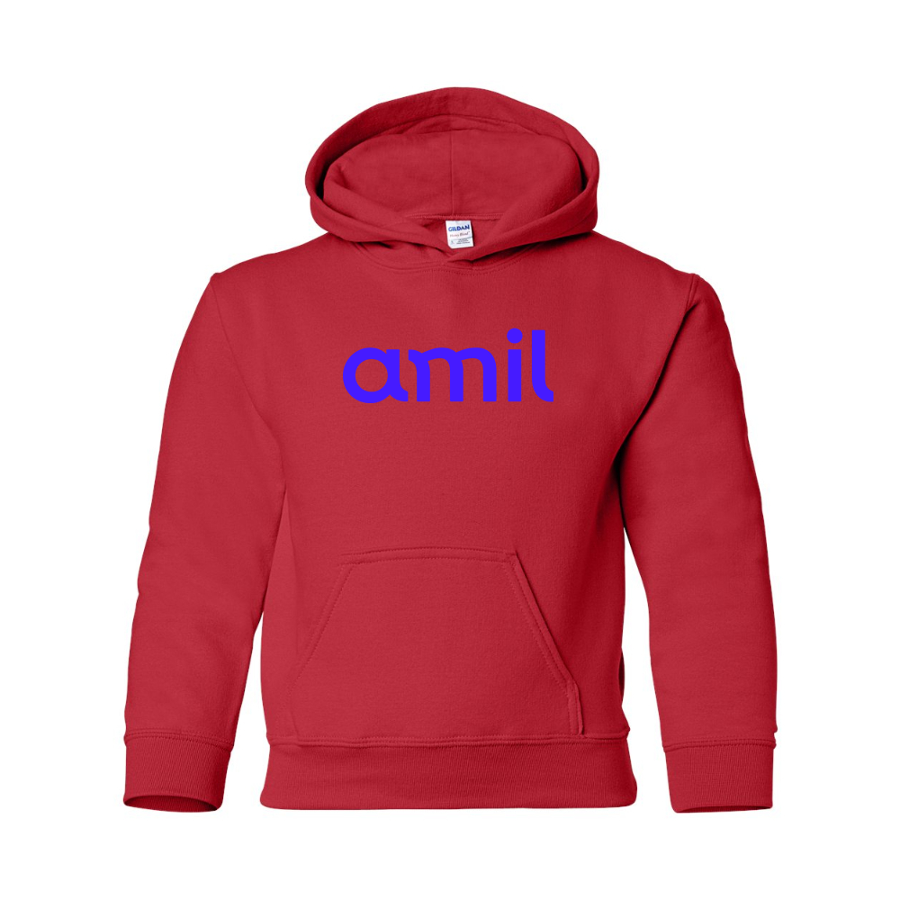 Youth   Amil  Gildan Heavy Blend  Hooded Sweatshirt