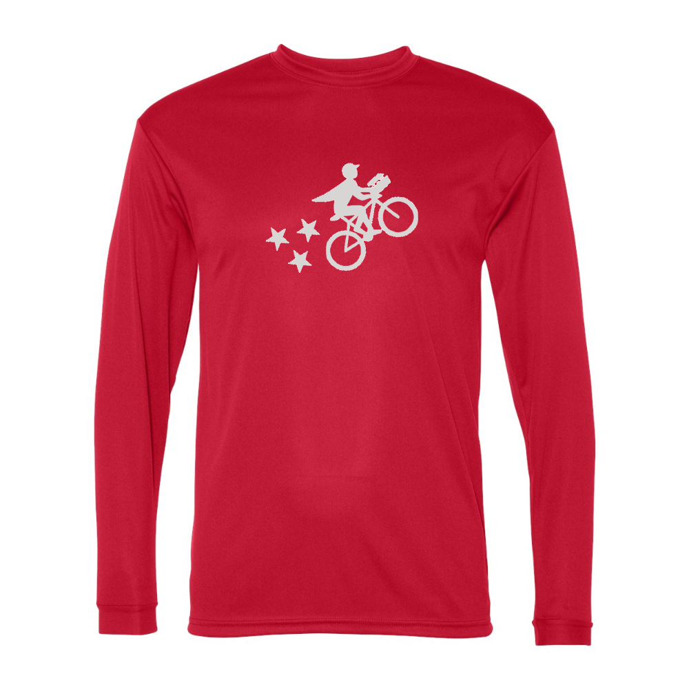 Men's Postmates Bike Performance Long Sleeve T-Shirt